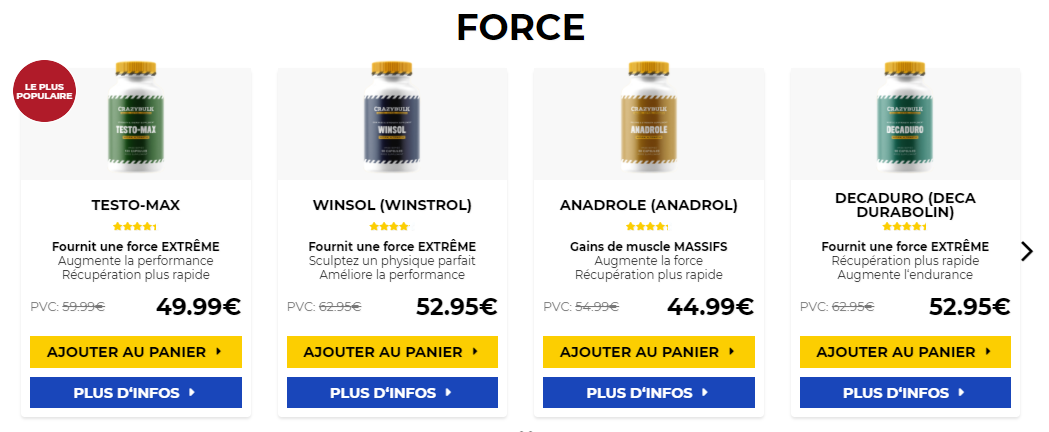 achat steroide europe Winstrol 1